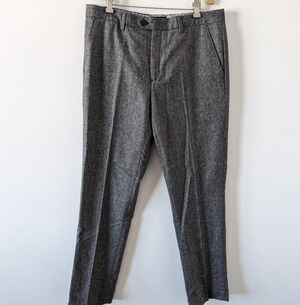 Ted Baker London Men's Wool Semi-Plain Dress Pants Trousers - Size 34R NEW